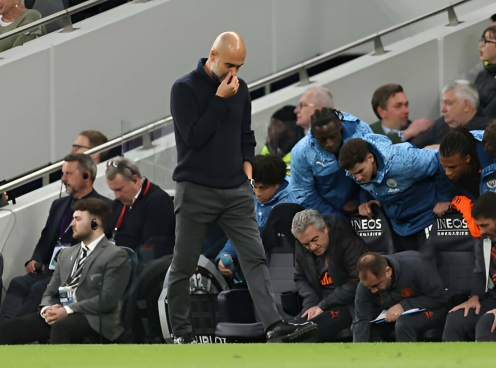 Pep Guardiola thừa nhận khoảnh khắc 'thót tim' trước Tottenham