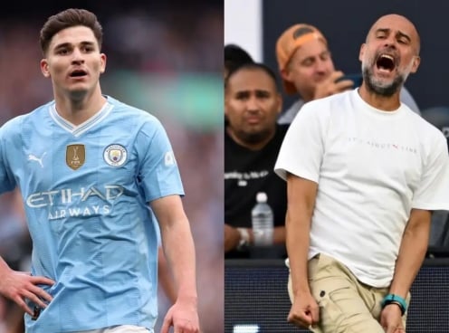 Tương lai Julian Alvarez tại Man City dần sáng tỏ