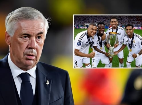 Ancelotti chuẩn bị 'tạo cách mạng' với bộ ba Mbappe, Vini và Rodrygo