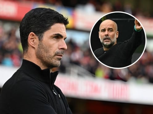 Arteta nói thẳng quan hệ với Pep Guardiola sau trận thắng Leicester