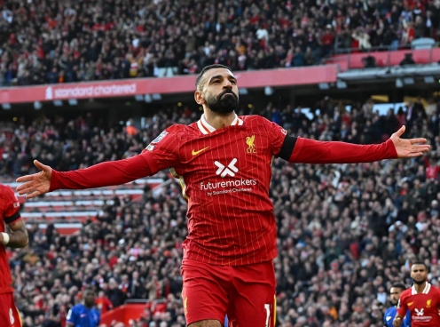 Salah chói sáng, Liverpool thắng thuyết phục Chelsea