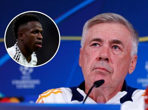 Ancelotti nói thẳng cảm xúc Vinicius sau khi hụt Quả bóng vàng