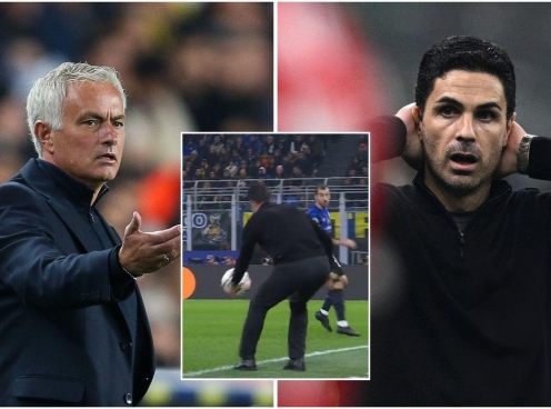 Arteta hóa Mourinho, nhận thẻ vàng 'khó đỡ' vì cứu bóng cho Arsenal