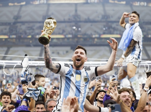 Messi hồi tưởng ngày kỷ niệm vô địch World Cup 2022