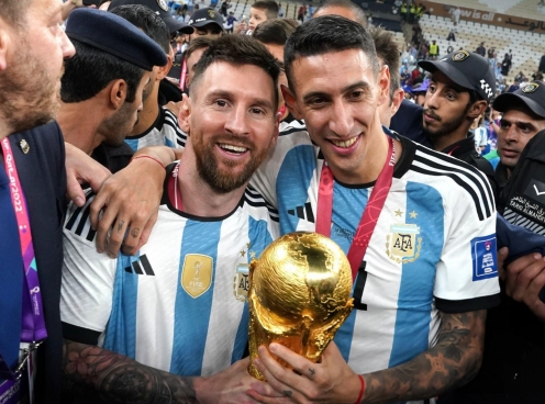 Di Maria nói lời 'gan ruột' về Messi