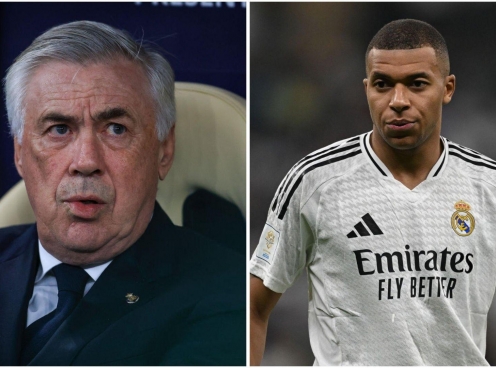 Ancelotti: 'Mbappe đã hết thời gian...'