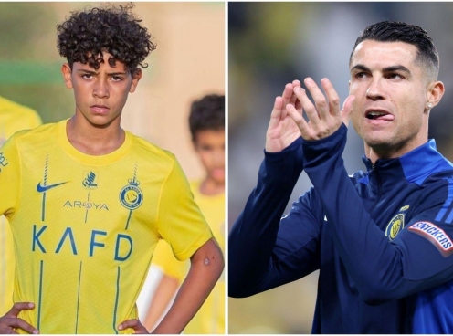 Con trai Ronaldo đạt thông số 'khủng' tại Al Nassr