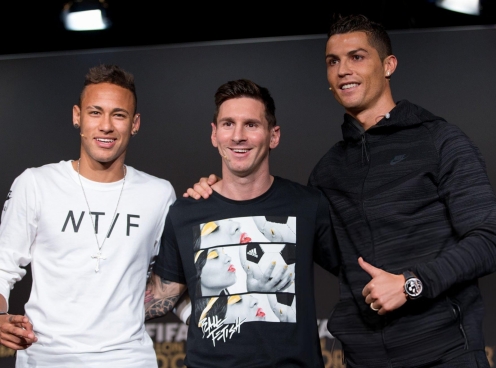 Mặc kệ Messi, Neymar bất ngờ 'về phe' Ronaldo