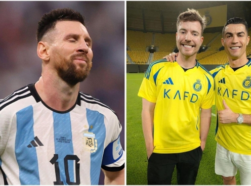 Mr Beast: 'Nhìn Ronaldo thi đấu, tôi đã thay đổi quan điểm về Messi'