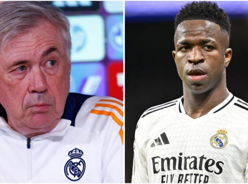 Ancelotti lên tiếng về tương lai của Vinicius tại Real