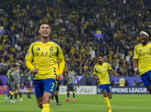 Ronaldo lập cú đúp, Al Nassr thắng giòn giã tại C1 Châu Á