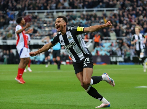 Trực tiếp Newcastle 1-0 Arsenal: Chủ nhà vượt lên