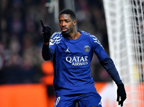 Dembele lập cú đúp, PSG đặt một chân vào vòng 1/8 C1