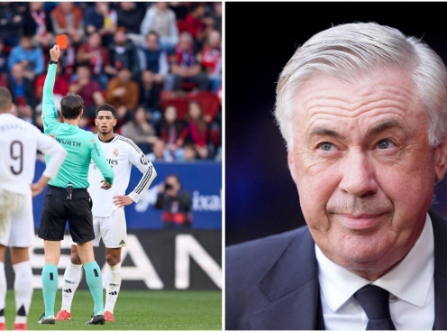 Ancelotti: 'Trọng tài đã hiểu sai ý của Bellingham'