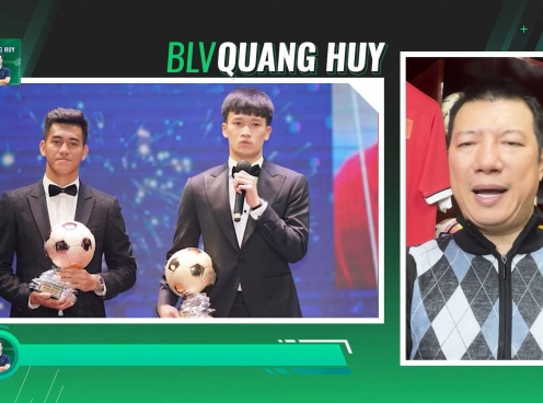 BLV Quang Huy tiết lộ phiếu bầu Quả bóng vàng Việt Nam 2024