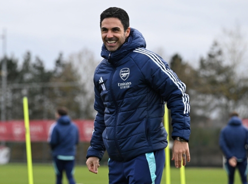 Mikel Arteta: 'Arsenal hướng tới mục tiêu vô địch C1'