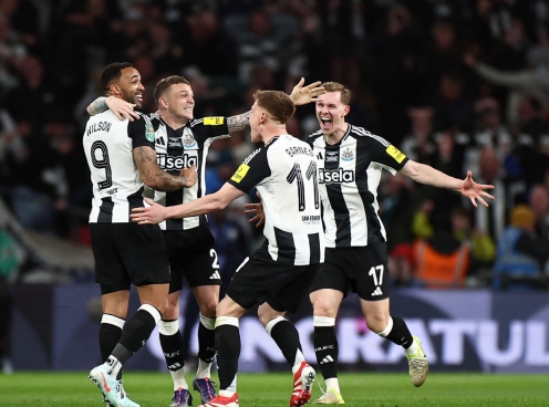 Hạ đẹp Liverpool, Newcastle lên ngôi Carabao Cup 2024/25