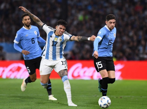 Không cần Messi, Argentina vẫn thắng Uruguay nhờ siêu phẩm