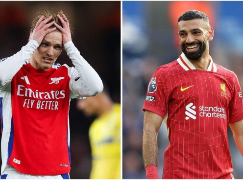 Arsenal 'ngã ngựa', Liverpool rất gần chức vô địch Ngoại hạng Anh