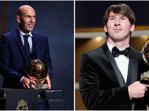 Zidane từ chối trao Quả bóng Vàng 2010 cho Messi