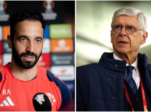 HLV Amorim đáp trả Wenger, quyết cùng MU vô địch C2