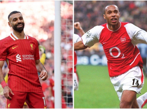 Sánh ngang Thierry Henry, Salah giành giải thưởng danh giá