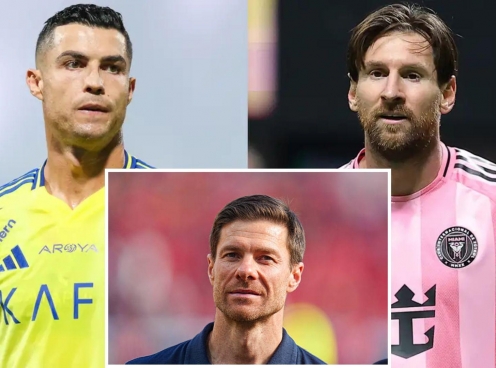 Messi hay Ronaldo? HLV Alonso chỉ thẳng người hỏi hơn