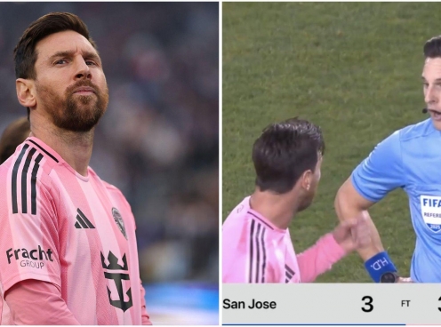 Messi liên tục thách thức trọng tài, nhận cái kết cực đắng