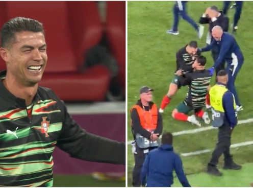 Ronaldo 'bỗng dưng muốn khóc' trong khoảnh khắc cân não