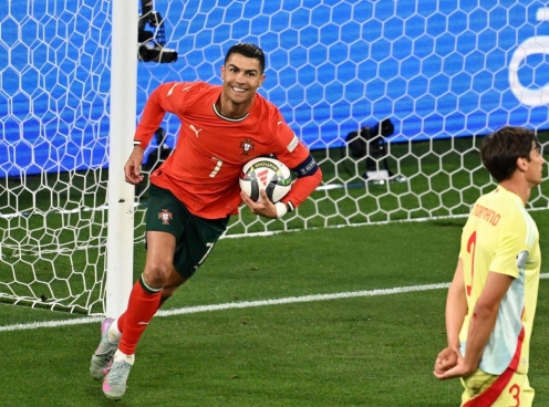 Ronaldo lập kỷ lục khó san lấp tại Nations League