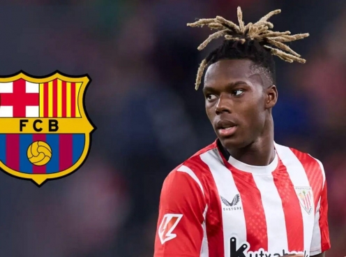 Barca nguy cơ đổ bể vụ Nico Williams vì 'gã khổng lồ'