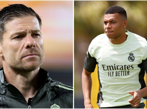 HLV Xabi Alonso báo tin không thể vui hơn về Mbappe