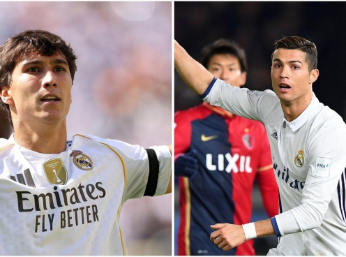 'Erling Haaland của Real' san lấp kỷ lục của Ronaldo