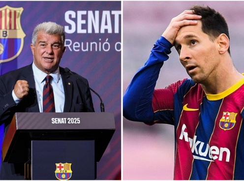 Chủ tịch Barca xác nhận vụ Messi trở lại Camp Nou