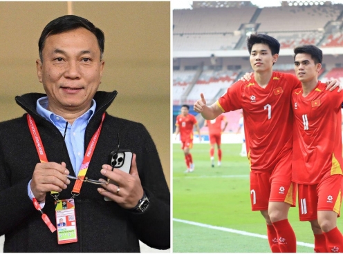 Chủ tịch VFF 'nhắc nhở' U23 Việt Nam trước chung kết U23 Đông Nam Á