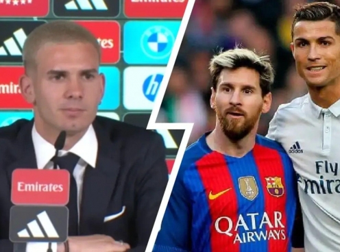 Từ chối Ronaldo, tân binh Real chọn Messi là GOAT