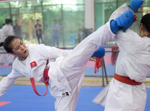 Karate sẵn sàng vượt mục tiêu tại SEA Games 2022