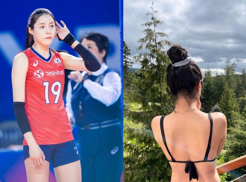 'Hot girl bóng chuyền' Hàn Quốc khiến fan 'sốc' bởi quá mạnh bạo trên MXH