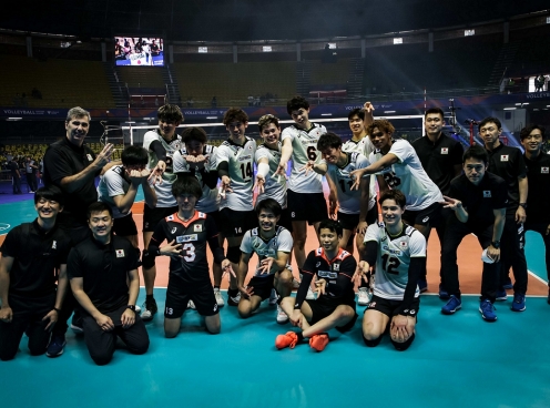 Đánh bại 'anh cả châu Á', tuyển nam Nhật Bản vượt mặt chính đối thủ trên BXH FIVB
