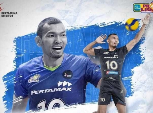 Sao bóng chuyền Indonesia trở thành đồng đội mới của Quản Trọng Nghĩa