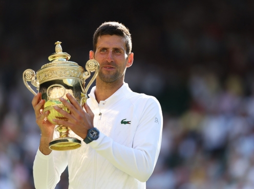 Novak Djokovic lần thứ 4 liên tiếp lên ngôi tại Wimbledon