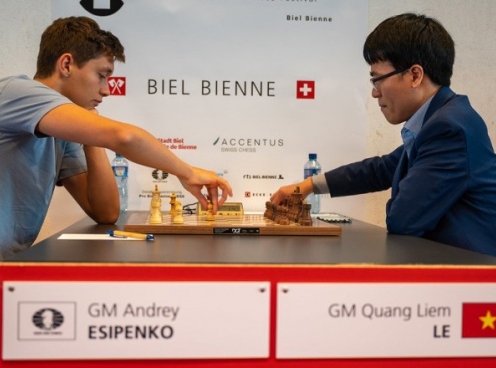 Lê Quang Liêm vô địch Biel Grandmaster 2022