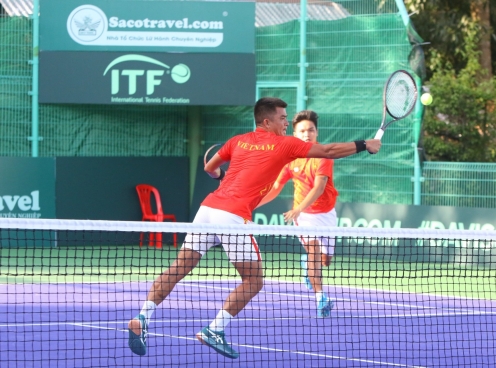 Toàn thắng vòng bảng, quần vợt Việt Nam giành suất playoff nhóm 2 Davis Cup