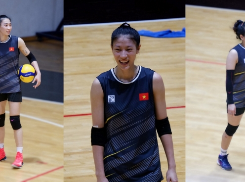 Nhan sắc rạng rỡ của dàn hot girl bóng chuyền Việt Nam khi tập huấn tại Thái