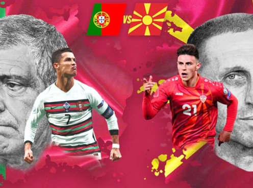 Xem trực tiếp Bồ Đào Nha vs Bắc Macedonia ở đâu? Kênh nào?