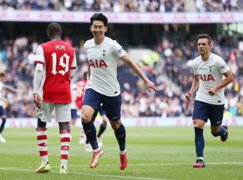 VIDEO: Son Heung-min lập siêu phẩm giúp Tottenham đánh bại Arsenal