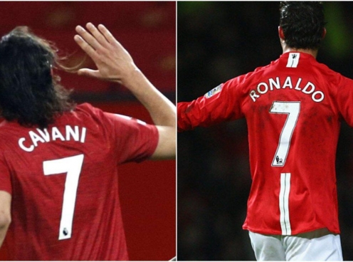 Chuyển nhượng bóng đá tối 28/8: Ronaldo và Cavani cùng mặc áo số 7 tại MU?