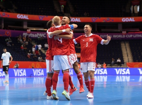 Nga hủy diệt hoàn toàn Ai Cập trong trận ra quân Futsal World Cup