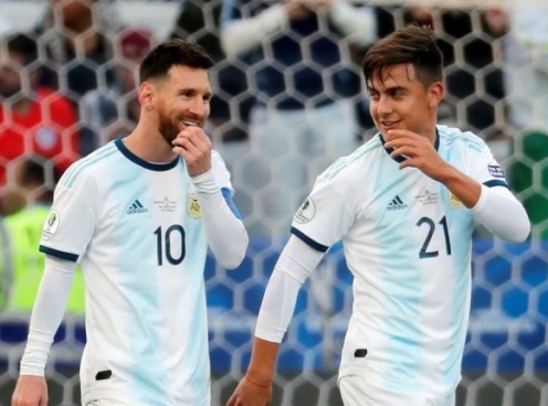 Dybala được tái hợp với Messi