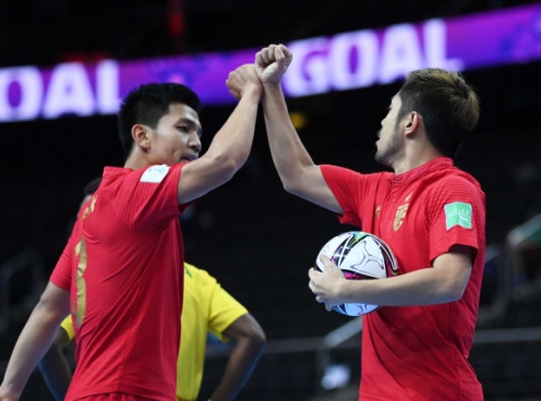 Thái Lan theo chân Việt Nam tại Futsal World Cup 2021